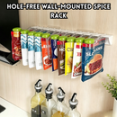 idrop Wall Mounted Seasoning Packet Organizer No Drill Spice Bag Storage Rack Rotating Clip Holder Kitchen Storage Rak Penyimpanan Paket Perasa Gantung Dinding Tanpa Tebuk Rak Simpan Beg Perasa Pemegang Klip Berputar Rak Penyimpanan Dapur Serbaguna (S)