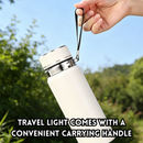 idrop【800 / 1000ML】316 Stainless Steel Vacuum Insulated Water Bottle Tea Cup Portable Sports Travel Car Cup Student Bottle Thermos Botol Air 316 Keluli Tahan Karat Cawan Teh Botol Air Mudah Alih Untuk Sukan Perjalanan Kereta Pelajar Termos Bertebat (S)