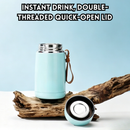 idrop 300ML – Vacuum Insulated Cup 316 Stainless Steel Long Lasting Thermal Bottle Portable Stylish Gift Tumbler Leisure Water Cup Cawan Termos Vakum 316 Keluli Tahan Karat Tahan Lama Botol Air Mudah Alih Rekaan Cantik Sesuai Hadiah Cawan Santai（Ｓ）