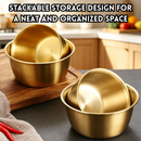 idrop 6CM 304 Stainless Steel Sauce Dish Sauce Cup Gold Condiment Bowl Dipping Sauce Plate Seasoning Kitchen Tableware Set Set Pinggan Sos 6CM Keluli Tahan Karat 304 Cawan Sos Warna Emas Mangkuk Perasa Pinggan Cencah Sos Pinggan Hidangan Dapur Rumah (S)