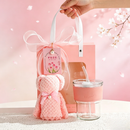 idrop Gift Bag Set – Gift Bag Cute Premium Pink Theme Gift Bear Towel Pink Cup Sleeve Bamboo Pattern Glass Cup Set Set Beg Hadiah Set Cenderahati Hadiah Praktikal Hadiah Kecil Eksklusif Beg Pink Tuala Beruang Sarung Cawan Pink Cawan Kaca Corak Buluh (S)