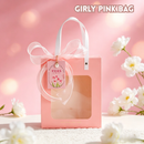 idrop Gift Bag Set – Gift Bag Cute Premium Pink Theme Gift Bear Towel Pink Cup Sleeve Bamboo Pattern Glass Cup Set Set Beg Hadiah Set Cenderahati Hadiah Praktikal Hadiah Kecil Eksklusif Beg Pink Tuala Beruang Sarung Cawan Pink Cawan Kaca Corak Buluh (S)
