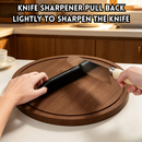 idrop Wall Mounted Kitchen Knife Holder No Drill Storage Rack Multi Function Knife Organizer with Sharpener Home Use Kitchen Storage Set Rak Pisau Dapur Gantung Dinding Tanpa Tebuk Rak Penyimpanan Serbaguna Dengan Pengasah Pisau Untuk Kegunaan Rumah (S)