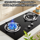 idrop 【 10PCS 】 Gas Stove Oil Proof Mat Thickened Aluminium Foil Protector Kitchen Stove Pad Heat Resistant Disposable Oil Splash Guard Set Set Alas Dapur Gas Tahan Minyak Pelindung Aluminium Foil Tebal Alas Dapur Tahan Haba Pelindung Percikan Minyak (S)
