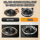 idrop 【 10PCS 】 Gas Stove Oil Proof Mat Thickened Aluminium Foil Protector Kitchen Stove Pad Heat Resistant Disposable Oil Splash Guard Set Set Alas Dapur Gas Tahan Minyak Pelindung Aluminium Foil Tebal Alas Dapur Tahan Haba Pelindung Percikan Minyak (S)