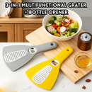 idrop 3 IN 1 Multifunction Vegetable Cutter Peeler Grater Can Opener Bottle Opener Kitchen Tool Set Set Pemotong Sayur 3 Dalam 1 Pengupas Parut Pembuka Tin dan Pembuka Botol Set Peralatan Dapur Serbaguna Rumah Tangga (S)
