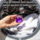 idrop 1 Box 100PCS 8X Concentrated Laundry Pods Deep Cleaning Stain Removal Long Lasting Fragrance Gel Beads Household Laundry Capsule Set Set Kapsul Dobi 8X Pekat 100PCS Pembersih Kotoran Pewangi Tahan Lama Gel Laundry Untuk Kegunaan Rumah (S)
