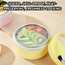 idrop [ 800ML – 1500ML ] Stainless Steel Insulated Lunch Box Double Layer Cartoon Portable Food Container for Students and Office Random Colour Bekas Makan Keluli Tahan Karat Berpenebat Dua Lapisan Kotak Kartun Untuk Pelajar dan Pejabat Warna Rawak (S)