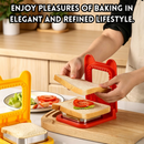 idrop Stainless Steel Sandwich Cutter DIY Pocket Bread Mold Cartoon Toast Cutter Baking Tool Random Colour Shape Set Set Acuan Roti Sandwich Keluli Tahan Karat Pemotong Roti Poket DIY Acuan Toast Kartun Alat Baking Warna dan Bentuk Rawak (S)