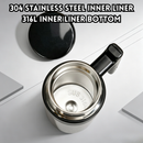 idrop 550ML – Portable Office Vacuum Insulated Cup with Handle 316 Stainless Steel Premium Infuser Tea Separation Bottle Thermos Office Tumbler Cawan Termos Pejabat Mudah Alih Pemegang Keluli Tahan Karat 316 Premium Pemisah Teh dan Air Cawan Vakum (S)