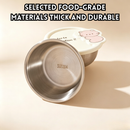 idrop 304 Stainless Steel Cute Animal Seasoning Container Kitchen Storage Sauce Dip Portable Food Storage Box Onion Ginger Garlic Bekas Perasa Keluli Tahan Karat Bekas Sos dan Cencah Penyimpanan Dapur Bekas Simpanan Makanan Bawang Halia Bawang Putih (S)