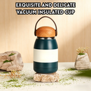idrop 330ML 304 Stainless Steel Vacuum Thermos Flask Insulated Cup Portable Handle Thermos Cute Compact Student Water Bottle Set Set Cawan Termos Vakum 304 Keluli Tahan Karat Mudah Alih Dengan Pemegang Botol Air Pelajar Rekaan Comel dan Kecil (S)