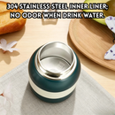 idrop 330ML 304 Stainless Steel Vacuum Thermos Flask Insulated Cup Portable Handle Thermos Cute Compact Student Water Bottle Set Set Cawan Termos Vakum 304 Keluli Tahan Karat Mudah Alih Dengan Pemegang Botol Air Pelajar Rekaan Comel dan Kecil (S)