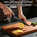 idrop 6 PCS Premium Stainless Steel Kitchen Knife Set Chef Knife Cooking Knife Household Cutlery Set Gift Kitchen Tool Set Pisau Dapur Keluli Tahan Karat Premium 6PCS Pisau Chef Pisau Memasak Set Pisau Rumah Sesuai Dijadikan Hadiah Peralatan Dapur (S)