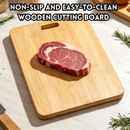 idrop Bamboo Cutting Board Square Wooden Chopping Board Fruit & Vegetable Kitchen Food Preparation Board Household Bamboo Chopping Block Papan Pemotong Buluh Berbentuk Segi Empat Untuk Memotong Buah, Sayur & Penyediaan Makanan Di Dapur Kegunaan Rumah (S)