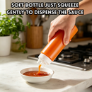 idrop 900ML【3 / 5 Hole】Multipurpose Squeeze Bottle Upside Down Sauce Dispenser Salad Dressing Bottle Jam Cream Condiment Container Botol Picit Serbaguna 900ML 3 / 5 Lubang Botol Sos Boleh Terbalik Botol Dressing Salad Botol Jem Botol Krim Bekas Perasa (S)