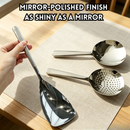 idrop 304 Stainless Steel Serving Spoon Hammered Soup Ladle Slotted Spoon Food Grade Rice Spoon Serving Spoon Short Handle Ladle Kitchen Sudu Hidang Keluli Tahan Karat 304 Senduk Sup Corak Tukul Senduk Bertapis Sudu Nasi Gred Makanan Pemegang Pendek (S)