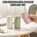 idrop 200ML Mini Vacuum Insulated Tumbler Portable Thermal Flask Hot & Cold Water Bottle Pocket Size Travel Cup for Men & Women Cawan Termos Mini 200ML Botol Air Panas & Sejuk Mudah Alih Saiz Poket Untuk Lelaki & Wanita Perjalanan (S)