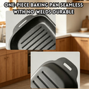 idrop【 S / M / L 】Rectangular BBQ Grill Pan Non Stick Baking Tray Outdoor Barbecue Teppanyaki Fish Grill Pan Kitchen Cookware Dulang BBQ Segi Empat Kuali Panggang Tidak Lekat Untuk Barbeku Luar Teppanyaki dan Ikan Peralatan Dapur Rumah (S)