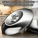 idrop [ 16CM – 24CM ] SUS304 Stainless Steel Apple Pot Thickened Soup Pot Non Stick Porridge Cooking Steaming Stew Induction Compatible Cookware Periuk Apple Keluli Tahan Karat 16CM–24CM SUS304 Sup Tebal Bubur Kukus Rebus  (S)
