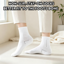 idrop 【 5 PAIR 】Disposable Cotton Socks Breathable Anti Odor Mid Calf Socks Unisex Travel Training No Wash Daily Socks Stokin Kapas Pakai Buang 5 Pasang Bernafas Anti Bau Stokin Pertengahan Betis Uniseks Untuk Perjalanan Latihan dan Kegunaan Harian (S)