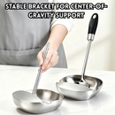idrop【 Short / Tall 】Thickened Stainless Steel Spoon Rest Ladle Holder Spatula Stand Heat Resistant Kitchen Counter Organizer Pemegang Senduk Keluli Tahan Karat Tebal Pendek / Tinggi Rak Letak Sudu Spatula Tahan Panas Organiser Meja Dapur Serbaguna (S)