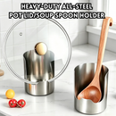 idrop【 Short / Tall 】Thickened Stainless Steel Spoon Rest Ladle Holder Spatula Stand Heat Resistant Kitchen Counter Organizer Pemegang Senduk Keluli Tahan Karat Tebal Pendek / Tinggi Rak Letak Sudu Spatula Tahan Panas Organiser Meja Dapur Serbaguna (S)