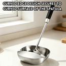 idrop【 Short / Tall 】Thickened Stainless Steel Spoon Rest Ladle Holder Spatula Stand Heat Resistant Kitchen Counter Organizer Pemegang Senduk Keluli Tahan Karat Tebal Pendek / Tinggi Rak Letak Sudu Spatula Tahan Panas Organiser Meja Dapur Serbaguna (S)