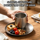 idrop【 300ML 】304 Stainless Steel Double Wall Insulated Cup Tea Unbreakable Water Cup Industrial Style Portable Tumbler Cawan Keluli Tahan Karat 304 300ML Dinding Berkembar Cawan Teh Penebat Anti Pecah Gaya Industri Minuman Mudah Alih Peralatan Rumah (S)