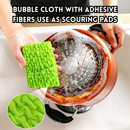 idrop Wood Pulp Dish Cloth Kitchen Cleaning Sponge Non Stick Oil Thickened Dishwashing Cloth Lint Free Scrubber Random Colour Home Cleaning Kain Cuci Pinggan Pulpa Kayu Span Pembersih Dapur Tidak Lekat Minyak Tebal Kain Lap Tanpa Bulu Warna Rawak (S)