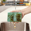 idrop Wood Pulp Dish Cloth Kitchen Cleaning Sponge Non Stick Oil Thickened Dishwashing Cloth Lint Free Scrubber Random Colour Home Cleaning Kain Cuci Pinggan Pulpa Kayu Span Pembersih Dapur Tidak Lekat Minyak Tebal Kain Lap Tanpa Bulu Warna Rawak (S)