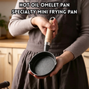 idrop【10CM / 13CM】Cast Iron Mini Frying Pan Deep Egg Pan Thickened Oil Heating Pot Flat Bottom Seasoning Oil Pot Kitchen Cookware Kuali Mini Besi Tuang 10CM / 13CM Kuali Telur Dalam Periuk Panas Minyak Tebal Kuali Tapak Rata Peralatan Dapur Rumah (S)