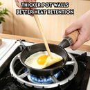 idrop【10CM / 13CM】Cast Iron Mini Frying Pan Deep Egg Pan Thickened Oil Heating Pot Flat Bottom Seasoning Oil Pot Kitchen Cookware Kuali Mini Besi Tuang 10CM / 13CM Kuali Telur Dalam Periuk Panas Minyak Tebal Kuali Tapak Rata Peralatan Dapur Rumah (S)