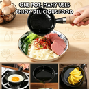 idrop【10CM / 13CM】Cast Iron Mini Frying Pan Deep Egg Pan Thickened Oil Heating Pot Flat Bottom Seasoning Oil Pot Kitchen Cookware Kuali Mini Besi Tuang 10CM / 13CM Kuali Telur Dalam Periuk Panas Minyak Tebal Kuali Tapak Rata Peralatan Dapur Rumah (S)