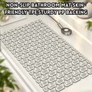 idrop Eco Friendly Bathroom Anti Slip Mat Waterproof Shower Floor Mat Hollow Drainage Toilet Safety Thickened Bathroom Rug Alas Bilik Air Mesra Alam Anti Gelincir Tikar Pancuran Kalis Air Lantai Berlubang Anti Jatuh Tebal Untuk Tandas dan Bilik Mandi (S)