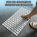 idrop Eco Friendly Bathroom Anti Slip Mat Waterproof Shower Floor Mat Hollow Drainage Toilet Safety Thickened Bathroom Rug Alas Bilik Air Mesra Alam Anti Gelincir Tikar Pancuran Kalis Air Lantai Berlubang Anti Jatuh Tebal Untuk Tandas dan Bilik Mandi (S)
