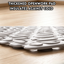 idrop Eco Friendly Bathroom Anti Slip Mat Waterproof Shower Floor Mat Hollow Drainage Toilet Safety Thickened Bathroom Rug Alas Bilik Air Mesra Alam Anti Gelincir Tikar Pancuran Kalis Air Lantai Berlubang Anti Jatuh Tebal Untuk Tandas dan Bilik Mandi (S)
