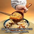 idrop Japanese Style Large Deep Soup Spoon Thickened Wooden Long Handle Ramen Spoon Mukbang Eating Spoon Kitchen Tableware Set Set Sudu Sup Besar Gaya Jepun Dalam Tebal Sudu Kayu Pemegang Panjang Sudu Ramen Sudu Makan Dapur (S)