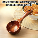 idrop Japanese Style Large Deep Soup Spoon Thickened Wooden Long Handle Ramen Spoon Mukbang Eating Spoon Kitchen Tableware Set Set Sudu Sup Besar Gaya Jepun Dalam Tebal Sudu Kayu Pemegang Panjang Sudu Ramen Sudu Makan Dapur (S)