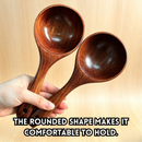 idrop Japanese Style Large Deep Soup Spoon Thickened Wooden Long Handle Ramen Spoon Mukbang Eating Spoon Kitchen Tableware Set Set Sudu Sup Besar Gaya Jepun Dalam Tebal Sudu Kayu Pemegang Panjang Sudu Ramen Sudu Makan Dapur (S)