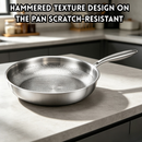 idrop 【24CM - 34CM】Titanium Dengan Penutup Dua Pemegang & Satu Pemegang Sesuai Untuk Dapur Gas dan Induksi Titanium Hammered Wok & Frying Pan with Lid Double Handle Single Handle Flat & Round Bottom Gas Stove Induction Cooker Compatible Kuali (S)