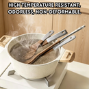 idrop Wood Cooking Utensil Spatula Non Stick Pan Safe Heat Resistant Frying Spatula Rice Spoon Soup Ladle Wooden Kitchen Tool Set Set Spatula Kayu Kayu Hitam Tahan Haba Selamat Untuk Kuali Tidak Lekat Sudip Goreng Sudu Nasi Senduk Sup Peralatan Dapur (S)