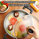 idrop【18CM, 24CM, 28CM】COMBO SET – 304 Stainless Steel Composite Base Cookware Set 18CM Soup Pot 24CM Soup Pot 28CM Hot Pot Durable Kitchen Cooking Set Set Periuk Sup Keluli Tahan Karat 304 Set Tapak Berlapis Periuk Sup dan Periuk Steamboat Dapur (S)
