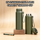idrop 770ML – Vacuum Insulated Flask 316 Stainless Steel Large Capacity Water Bottle Portable Business Outdoor Tumbler Set Set Botol Air Termos Vakum 316 Keluli Tahan Karat Kapasiti Besar Mudah Alih Untuk Kegunaan Perniagaan dan Luar Rumah (S)