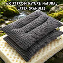 idrop Natural Latex Particle Pillow Neck Support Pillow Core Sleep Aid Pillow for Adults Children Students Single Double Crushed Latex Pillow Bantal Lateks Semula Jadi Sokongan Leher Bantal Tidur Untuk Dewasa Kanak Kanak Pelajar Bantal Lateks Hancur (S)