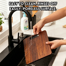 idrop【 25CM - 42.5CM 】– Wooden Cutting Board Double Sided Thickened Anti Mold Antibacterial Chopping Board Kitchen Fruit Meat Cutting Board Set Set Papan Pemotong Kayu Dua Sisi Tebal Anti Kulat Antibakteria Papan Potong Dapur Buah dan Daging (S)