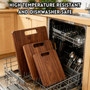 idrop【 25CM - 42.5CM 】– Wooden Cutting Board Double Sided Thickened Anti Mold Antibacterial Chopping Board Kitchen Fruit Meat Cutting Board Set Set Papan Pemotong Kayu Dua Sisi Tebal Anti Kulat Antibakteria Papan Potong Dapur Buah dan Daging (S)