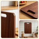 idrop【 25CM - 42.5CM 】– Wooden Cutting Board Double Sided Thickened Anti Mold Antibacterial Chopping Board Kitchen Fruit Meat Cutting Board Set Set Papan Pemotong Kayu Dua Sisi Tebal Anti Kulat Antibakteria Papan Potong Dapur Buah dan Daging (S)