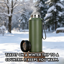idrop 770ML – Vacuum Insulated Flask 316 Stainless Steel Large Capacity Water Bottle Portable Business Outdoor Tumbler Set Set Botol Air Termos Vakum 316 Keluli Tahan Karat Kapasiti Besar Mudah Alih Untuk Kegunaan Perniagaan dan Luar Rumah (S)