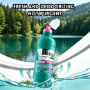 idrop 500G Toilet Cleaner Liquid Strong Descaling Deodorizing Fresh Scent Bathroom Toilet Cleaning Solution Set Set Cecair Pencuci Tandas Pembersih Tandas Kuat Buang Kotoran Nyah Bau Haruman Segar (S)